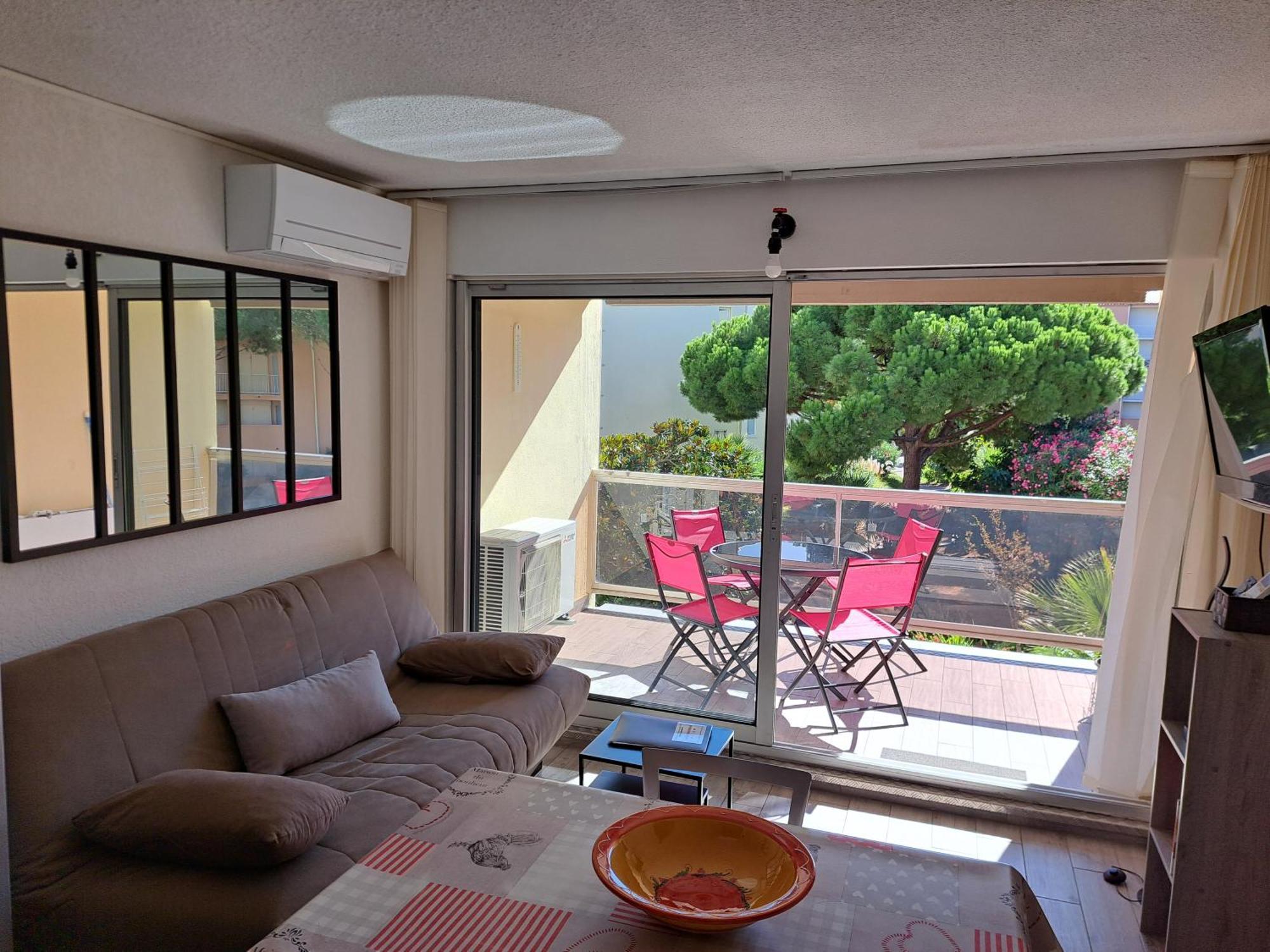 Helios 32, T2 Climatise, Parking, 500M Plage Agde Dış mekan fotoğraf